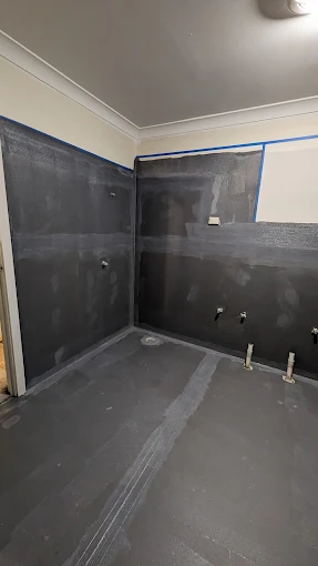 Melbourne Home Makeover bathroom renovation in preparation stage